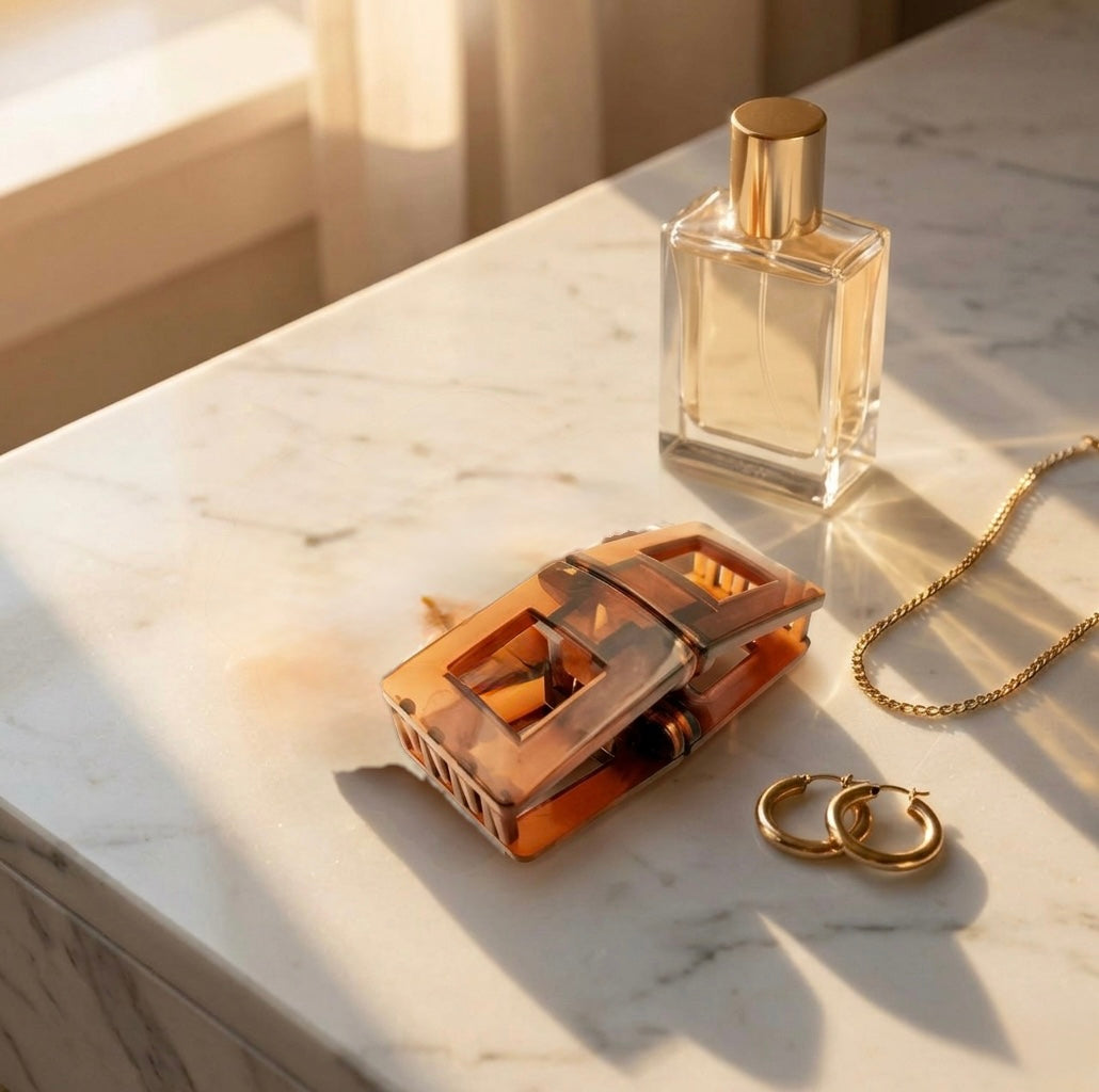 Square Magnetic Hair Clip - Dusk