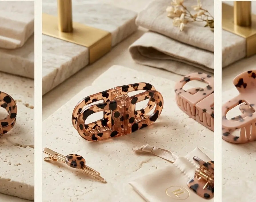 Oval Magnetic Hair Clip