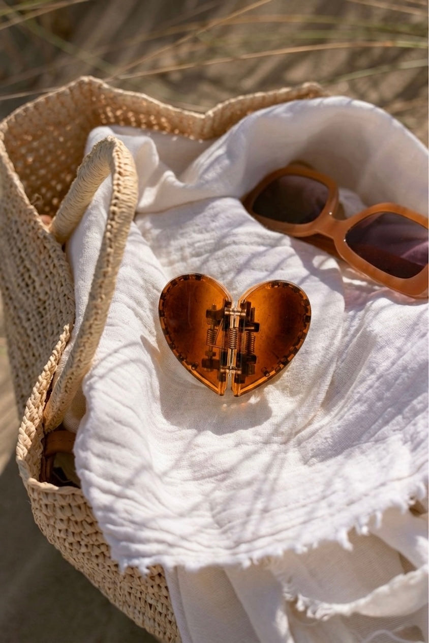 Heart Magnetic Hair Clip - Dusk